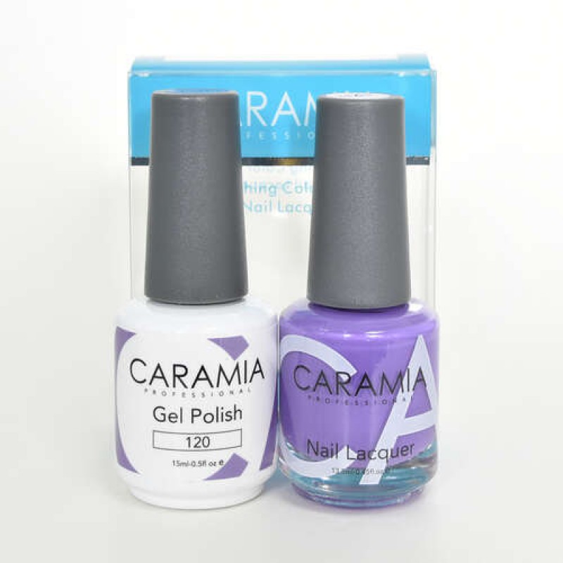 #120 Caramia Gel Polish & Nail Lacquer 0.5oz